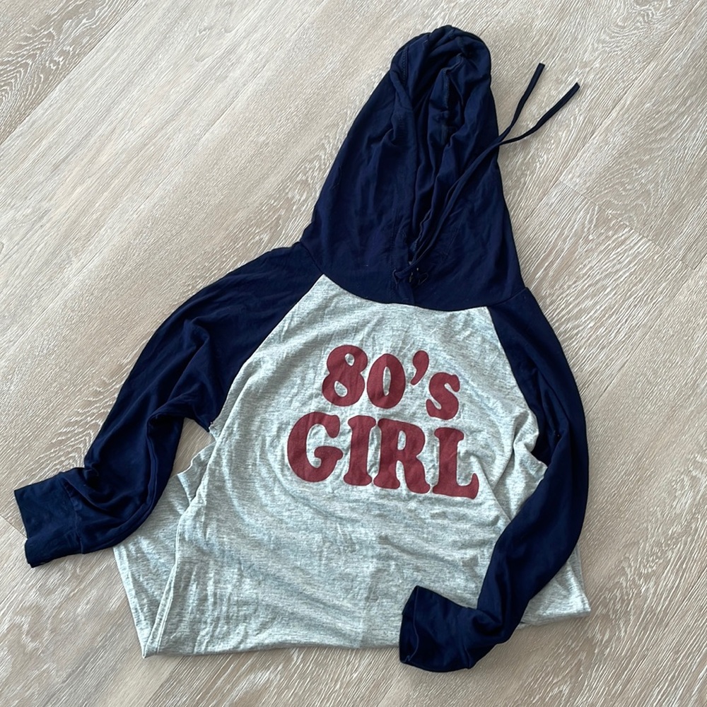 Hoodie 80’s logo top
